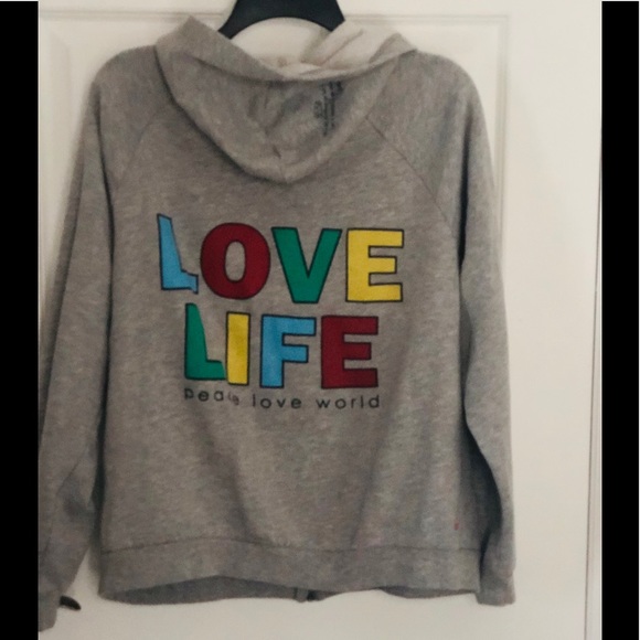Peace Love World Jackets & Blazers - 💨EUC💨Peace Love World Hoodie 💨XL💨